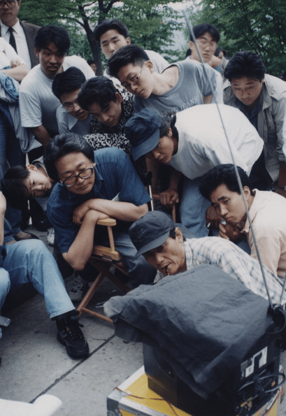 Hong Kyoung-in as Jeon Tae-il in A Single Spark 1995 - A social realism masterpiece by Park Kwang-su